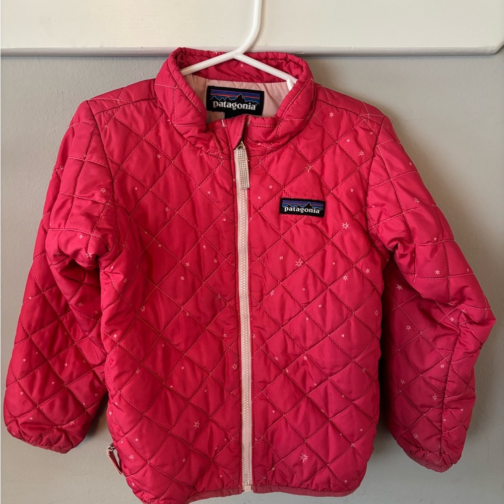 Patagonia 4T Pink Lightweight Quilted Jacket